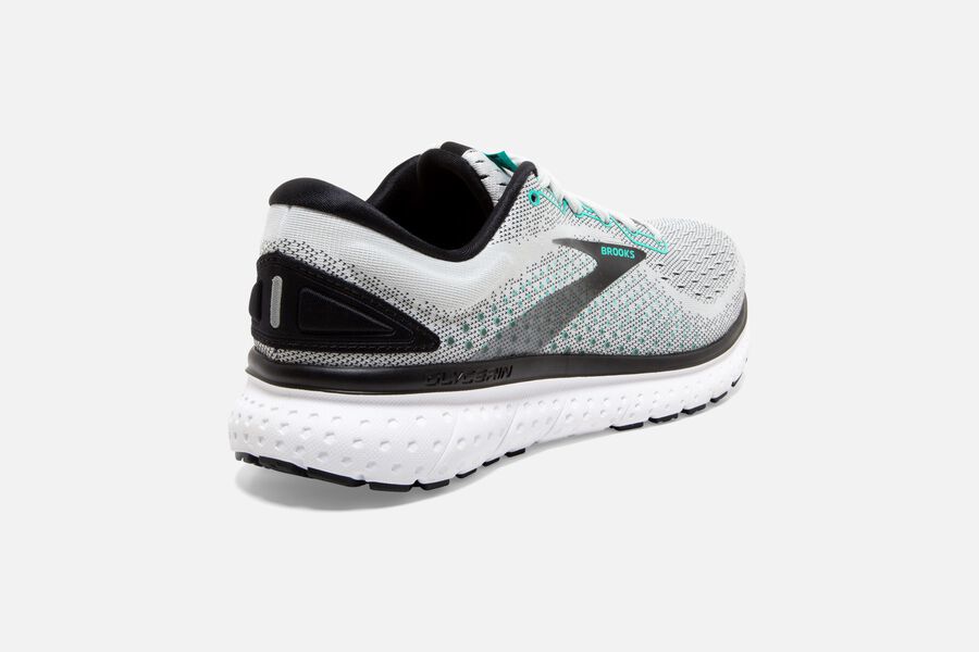 Glycerin 18 Road Brooks Running Shoes NZ Womens - Grey/Black - RUCJXW-249